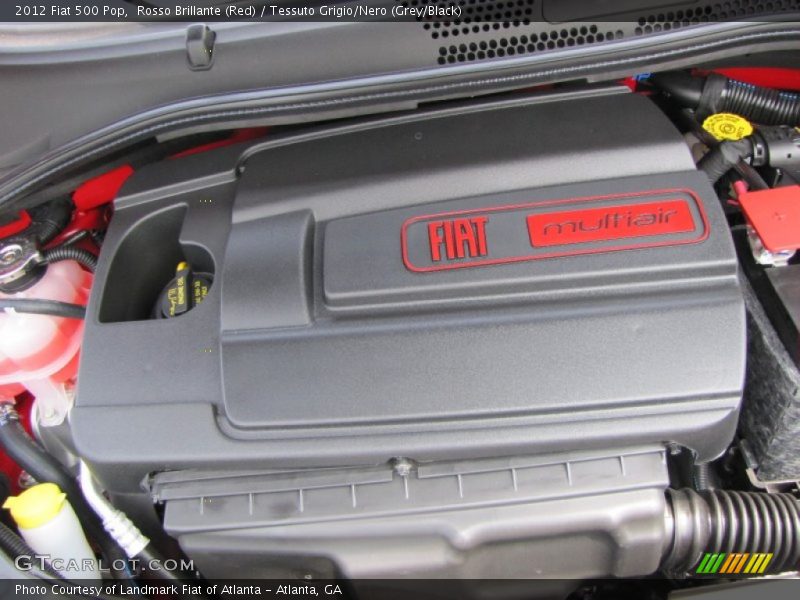  2012 500 Pop Engine - 1.4 Liter SOHC 16-Valve MultiAir 4 Cylinder