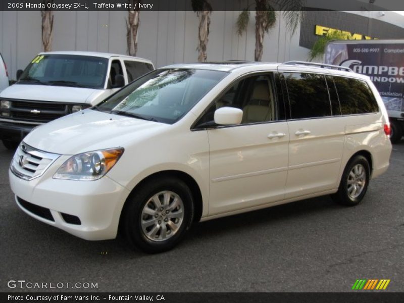 Taffeta White / Ivory 2009 Honda Odyssey EX-L