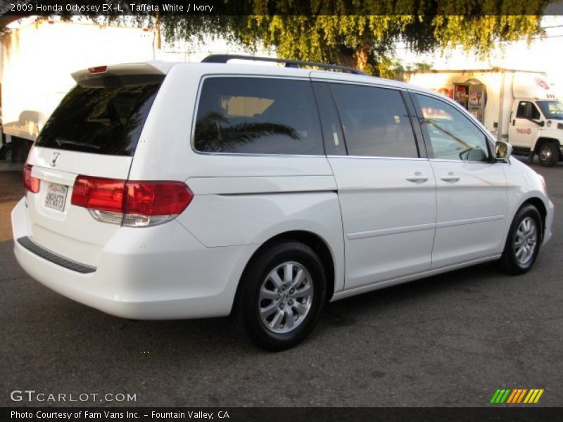 Taffeta White / Ivory 2009 Honda Odyssey EX-L