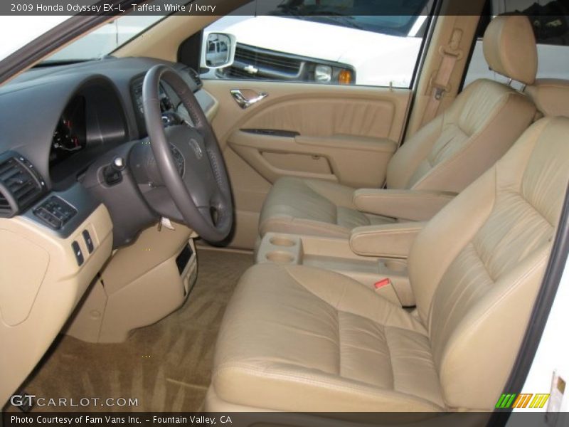 Taffeta White / Ivory 2009 Honda Odyssey EX-L