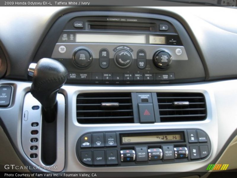Taffeta White / Ivory 2009 Honda Odyssey EX-L