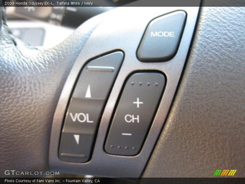 Taffeta White / Ivory 2009 Honda Odyssey EX-L