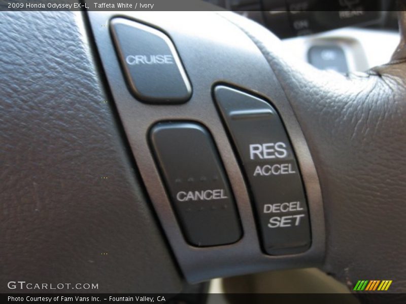 Taffeta White / Ivory 2009 Honda Odyssey EX-L