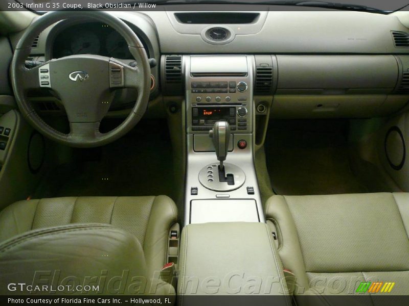 Black Obsidian / Willow 2003 Infiniti G 35 Coupe