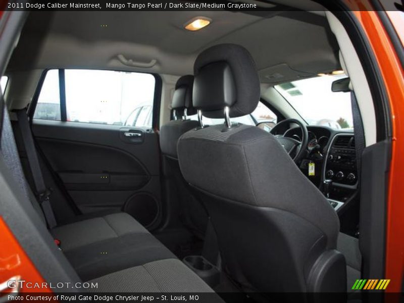 Mango Tango Pearl / Dark Slate/Medium Graystone 2011 Dodge Caliber Mainstreet