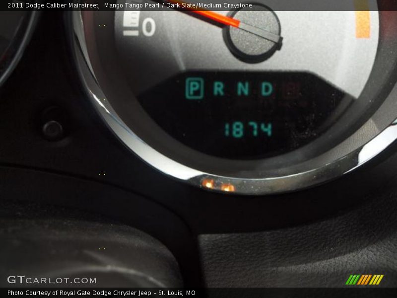 Mango Tango Pearl / Dark Slate/Medium Graystone 2011 Dodge Caliber Mainstreet