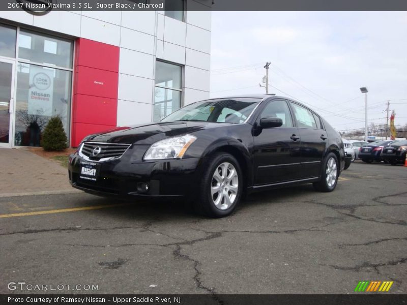 Super Black / Charcoal 2007 Nissan Maxima 3.5 SL