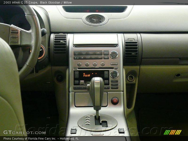 Black Obsidian / Willow 2003 Infiniti G 35 Coupe