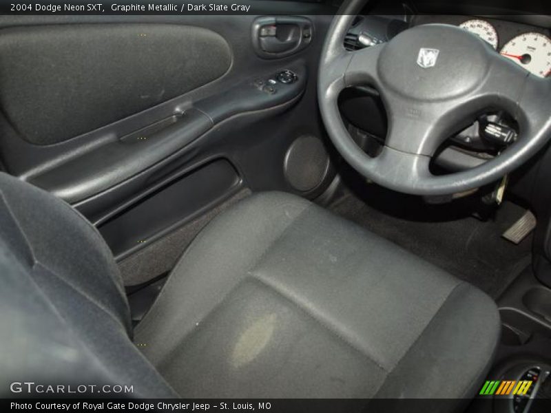 Graphite Metallic / Dark Slate Gray 2004 Dodge Neon SXT