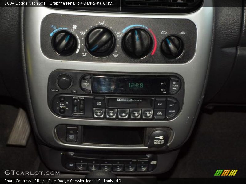 Graphite Metallic / Dark Slate Gray 2004 Dodge Neon SXT