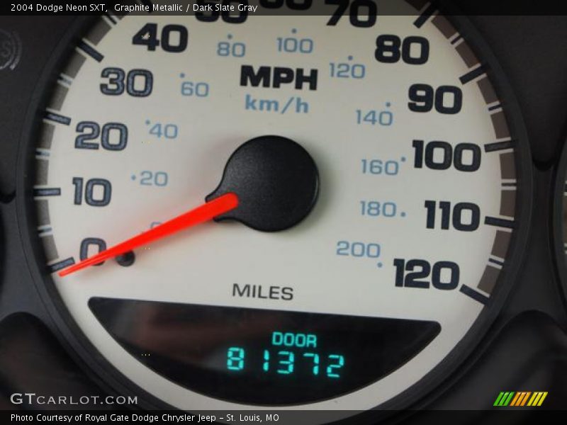 Graphite Metallic / Dark Slate Gray 2004 Dodge Neon SXT