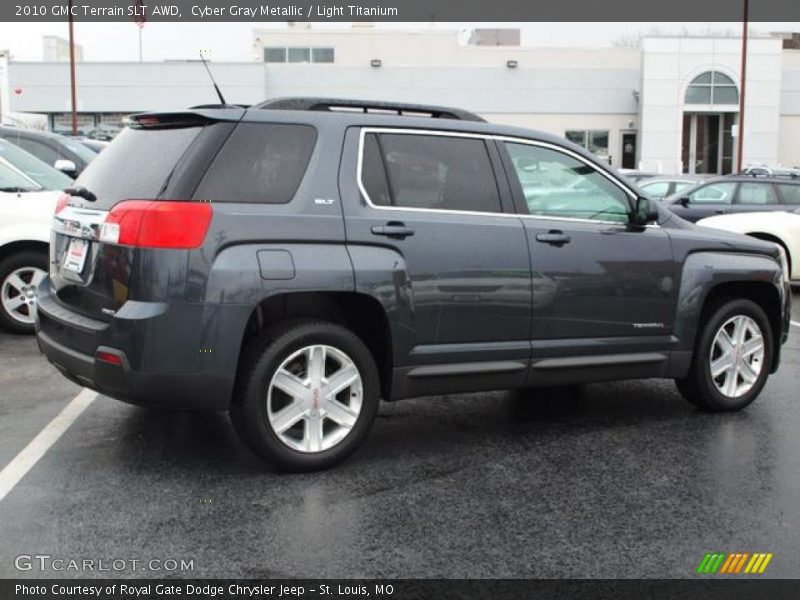 Cyber Gray Metallic / Light Titanium 2010 GMC Terrain SLT AWD