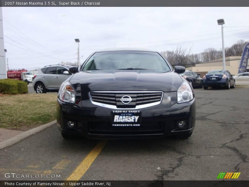 Super Black / Charcoal 2007 Nissan Maxima 3.5 SL