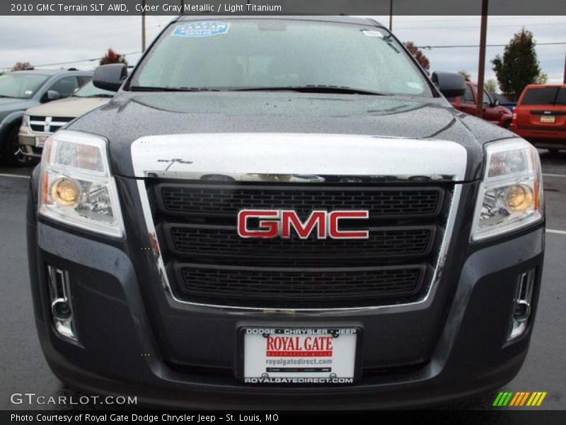Cyber Gray Metallic / Light Titanium 2010 GMC Terrain SLT AWD