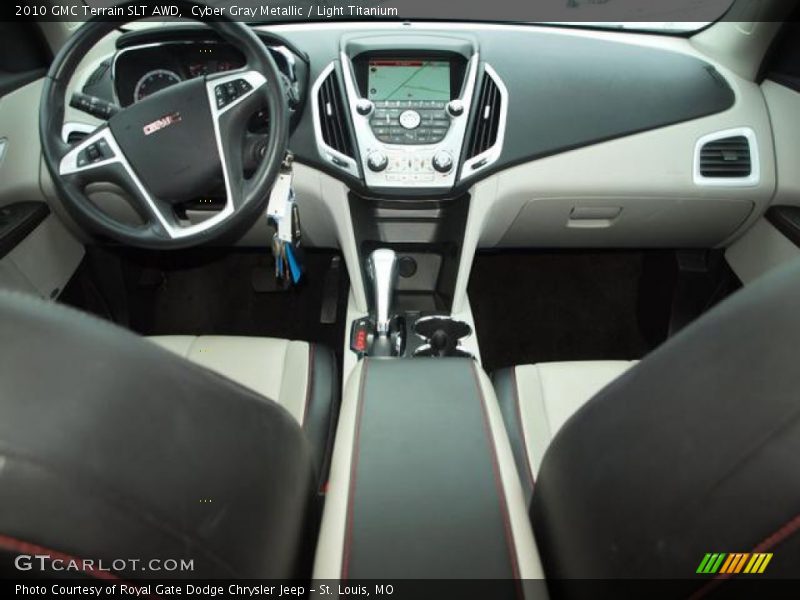 Cyber Gray Metallic / Light Titanium 2010 GMC Terrain SLT AWD