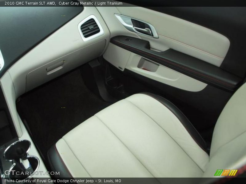 Cyber Gray Metallic / Light Titanium 2010 GMC Terrain SLT AWD