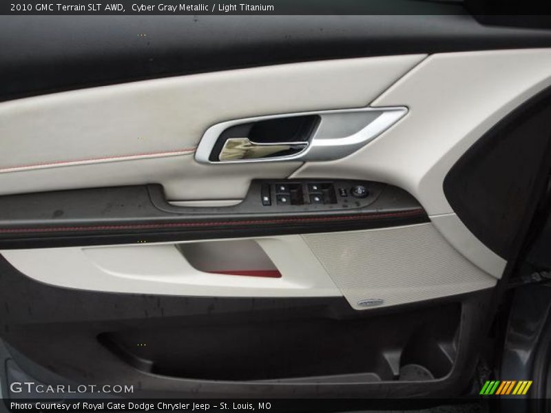 Cyber Gray Metallic / Light Titanium 2010 GMC Terrain SLT AWD