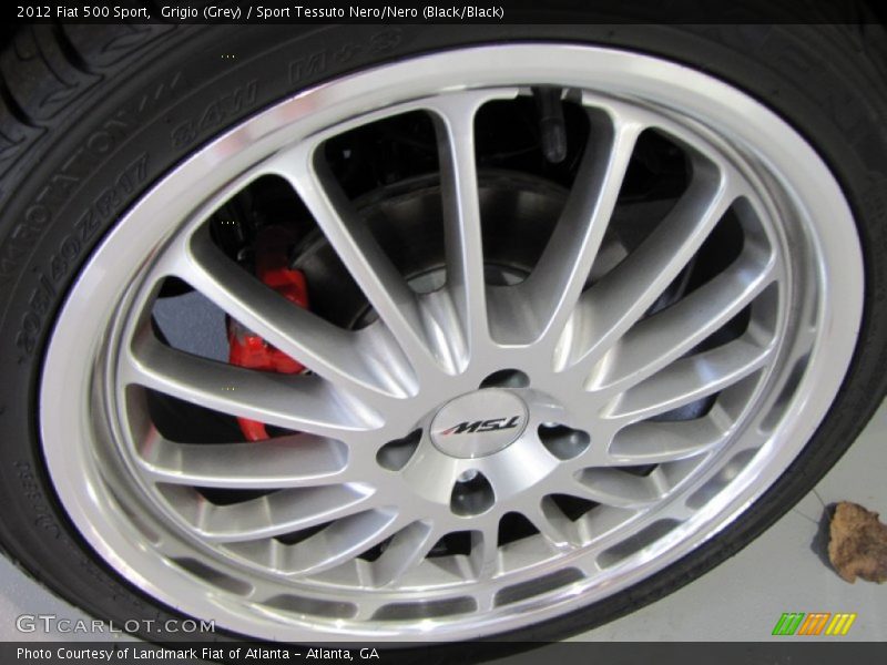 TSW Wheel - 2012 Fiat 500 Sport
