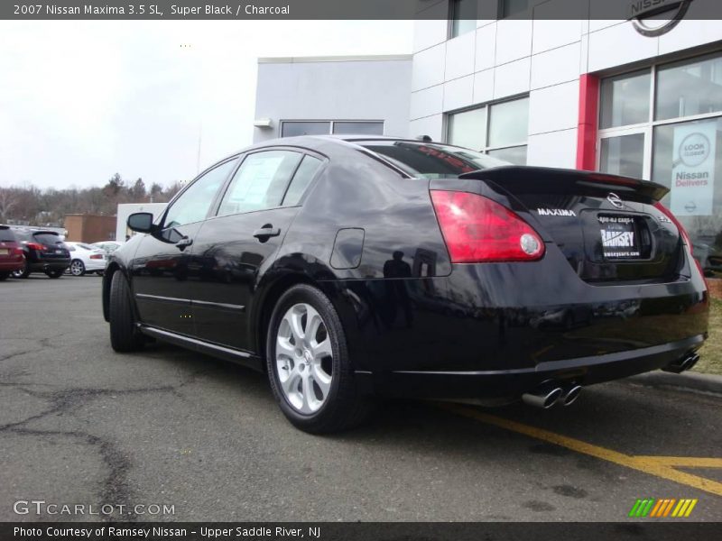 Super Black / Charcoal 2007 Nissan Maxima 3.5 SL
