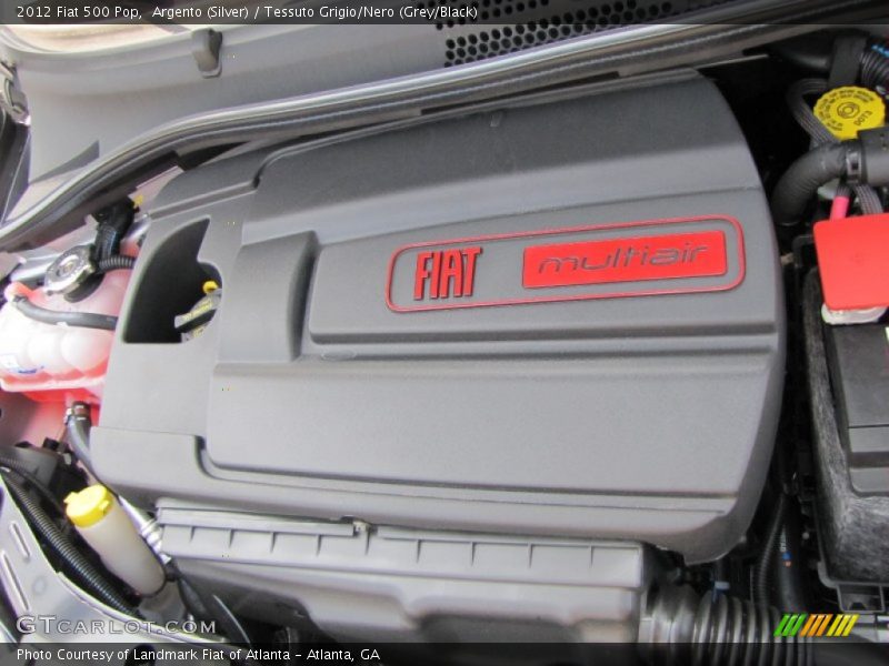  2012 500 Pop Engine - 1.4 Liter SOHC 16-Valve MultiAir 4 Cylinder