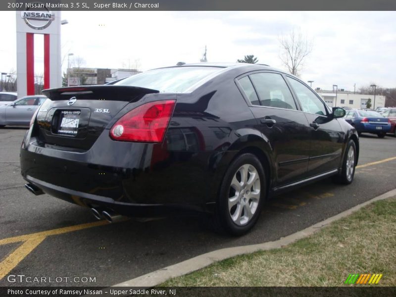 Super Black / Charcoal 2007 Nissan Maxima 3.5 SL