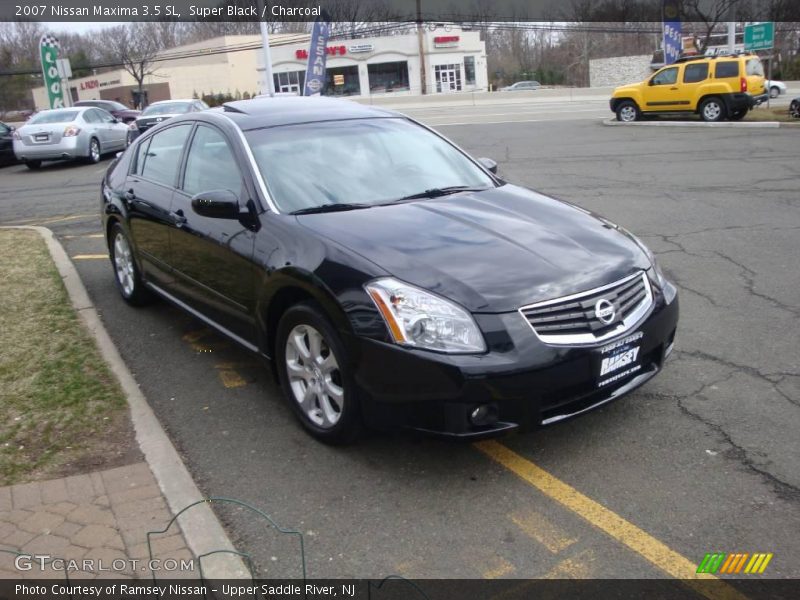 Super Black / Charcoal 2007 Nissan Maxima 3.5 SL