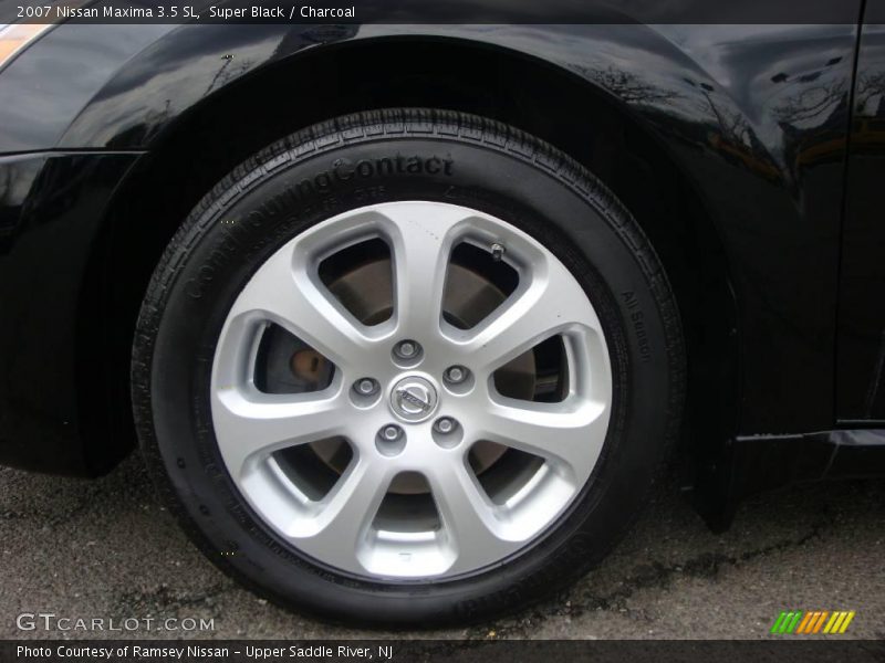 Super Black / Charcoal 2007 Nissan Maxima 3.5 SL