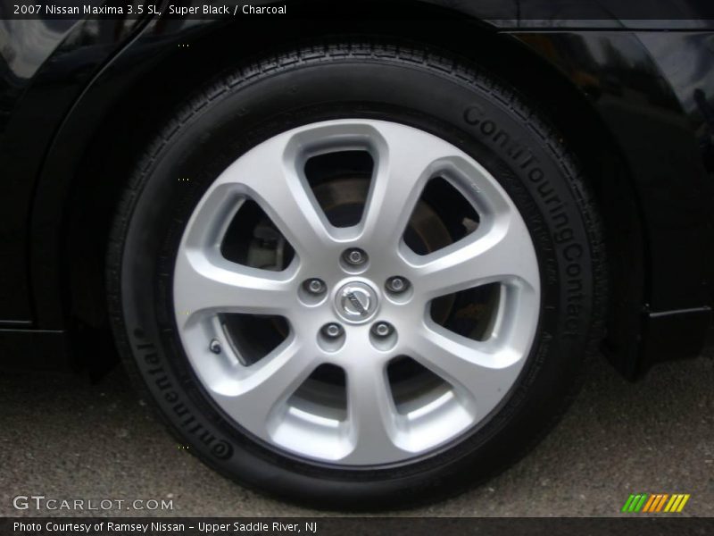Super Black / Charcoal 2007 Nissan Maxima 3.5 SL