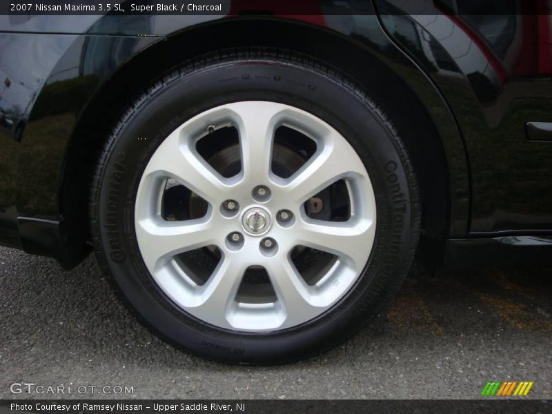 Super Black / Charcoal 2007 Nissan Maxima 3.5 SL