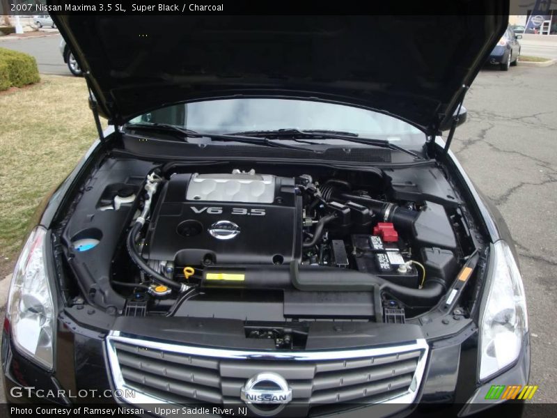 Super Black / Charcoal 2007 Nissan Maxima 3.5 SL
