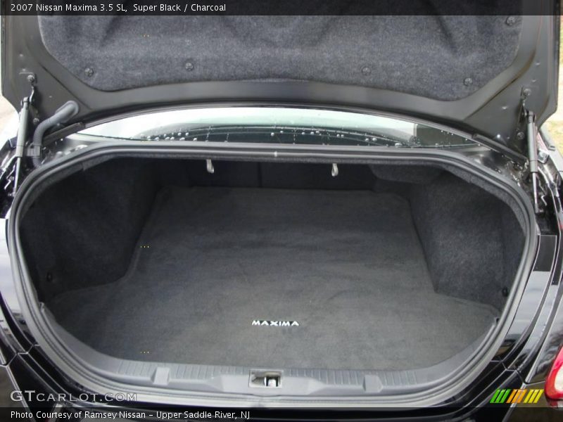 Super Black / Charcoal 2007 Nissan Maxima 3.5 SL