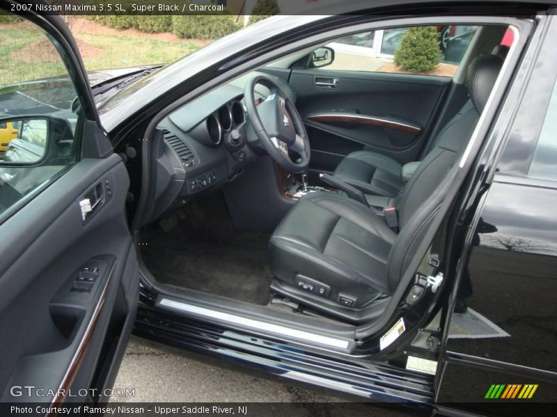 Super Black / Charcoal 2007 Nissan Maxima 3.5 SL