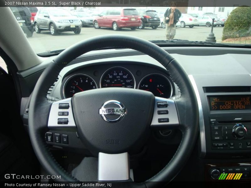 Super Black / Charcoal 2007 Nissan Maxima 3.5 SL