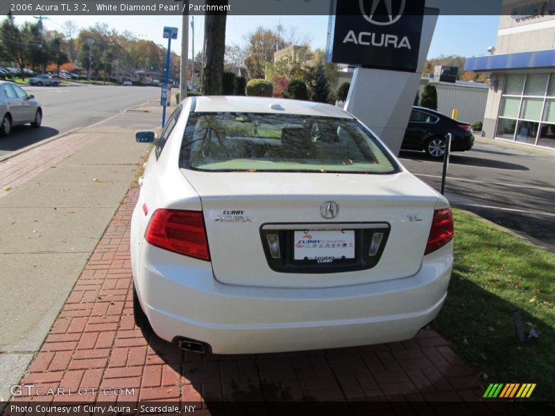 White Diamond Pearl / Parchment 2006 Acura TL 3.2