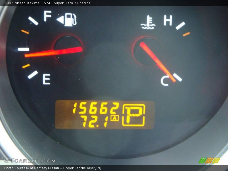 Super Black / Charcoal 2007 Nissan Maxima 3.5 SL