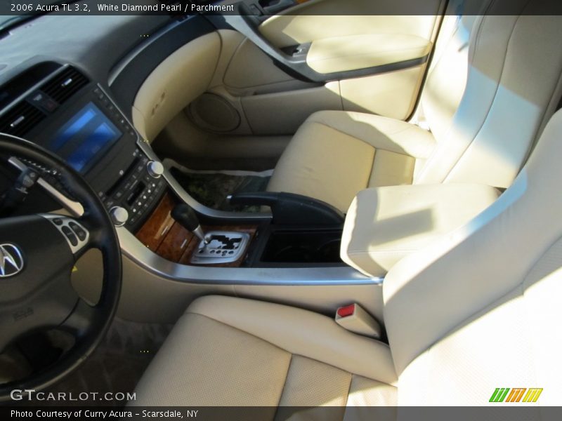 White Diamond Pearl / Parchment 2006 Acura TL 3.2