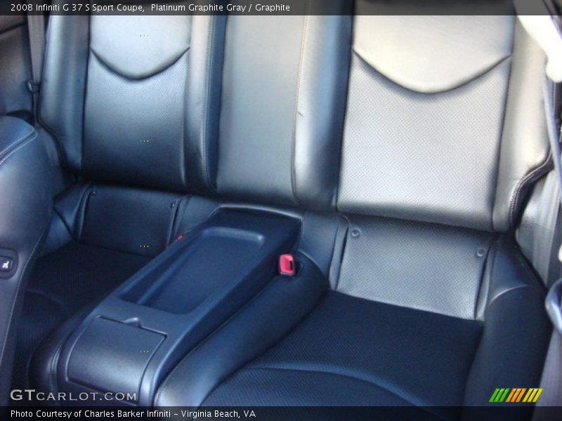 Platinum Graphite Gray / Graphite 2008 Infiniti G 37 S Sport Coupe