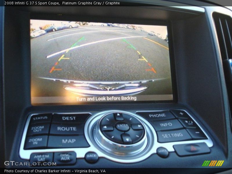 Platinum Graphite Gray / Graphite 2008 Infiniti G 37 S Sport Coupe