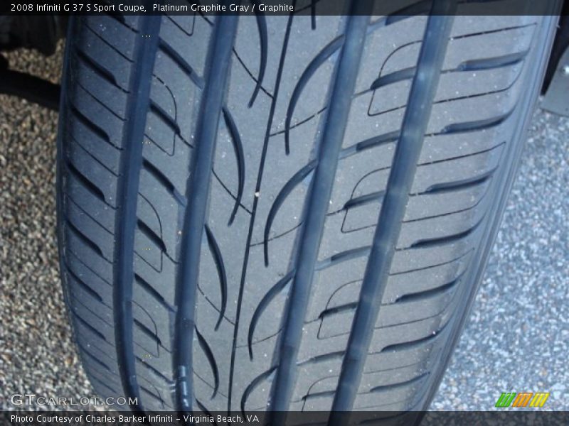 Platinum Graphite Gray / Graphite 2008 Infiniti G 37 S Sport Coupe