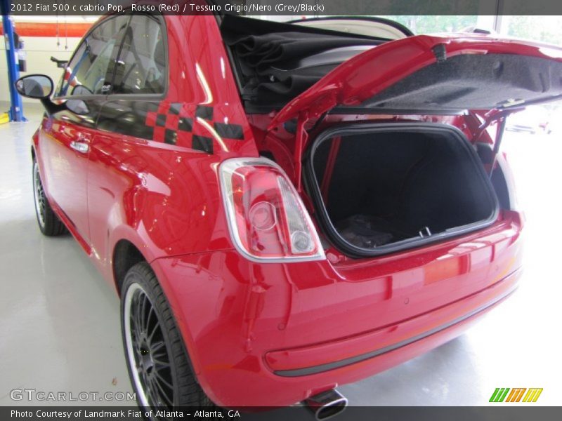  2012 500 c cabrio Pop Trunk