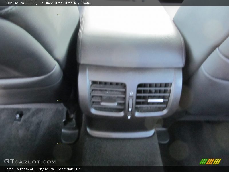 Polished Metal Metallic / Ebony 2009 Acura TL 3.5