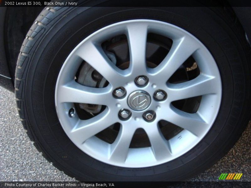Black Onyx / Ivory 2002 Lexus ES 300