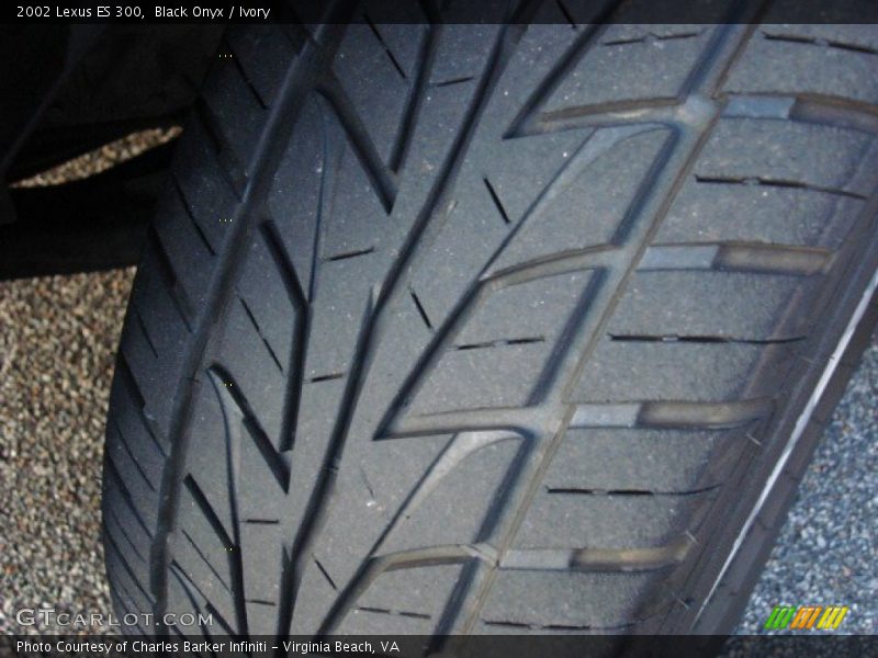 Black Onyx / Ivory 2002 Lexus ES 300