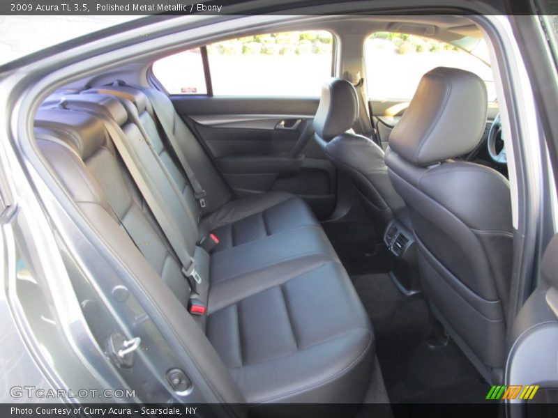 Polished Metal Metallic / Ebony 2009 Acura TL 3.5