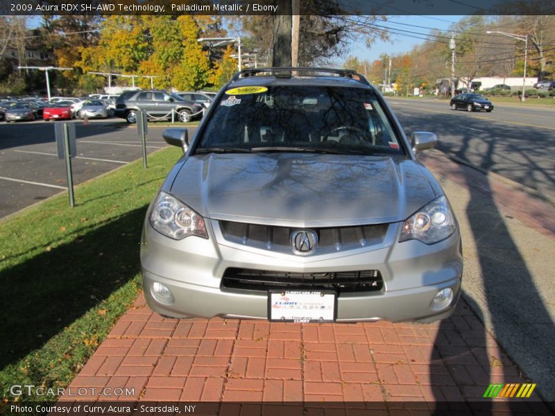 Palladium Metallic / Ebony 2009 Acura RDX SH-AWD Technology
