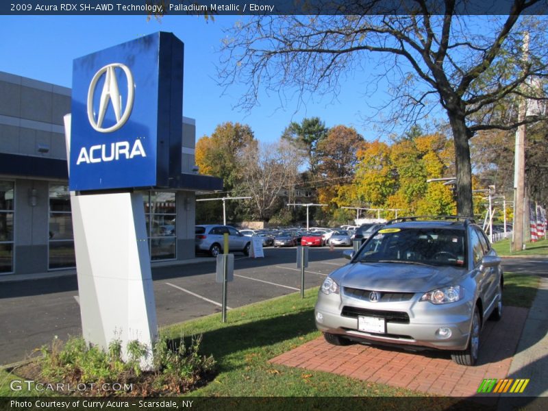 Palladium Metallic / Ebony 2009 Acura RDX SH-AWD Technology