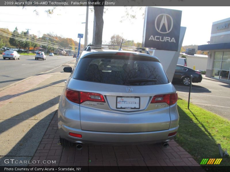 Palladium Metallic / Ebony 2009 Acura RDX SH-AWD Technology