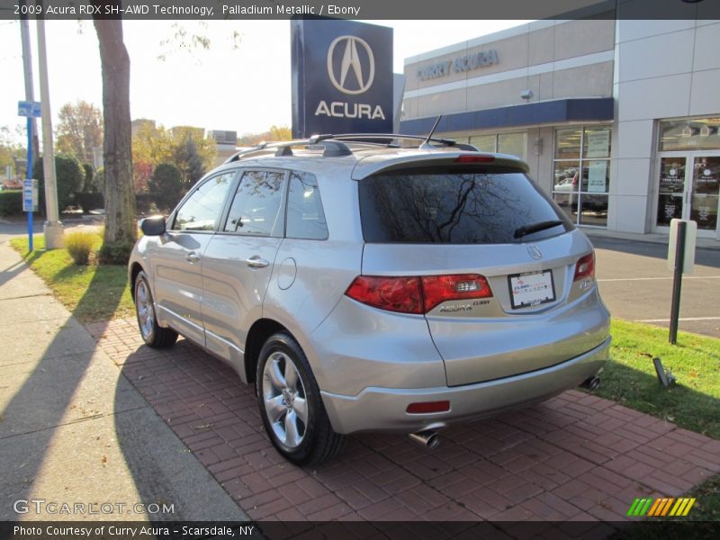 Palladium Metallic / Ebony 2009 Acura RDX SH-AWD Technology