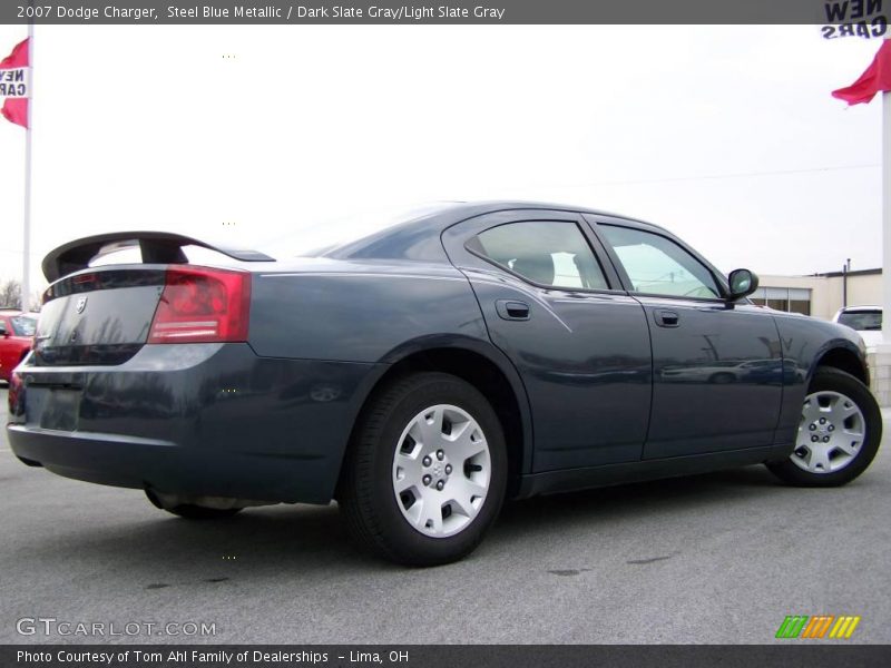 Steel Blue Metallic / Dark Slate Gray/Light Slate Gray 2007 Dodge Charger