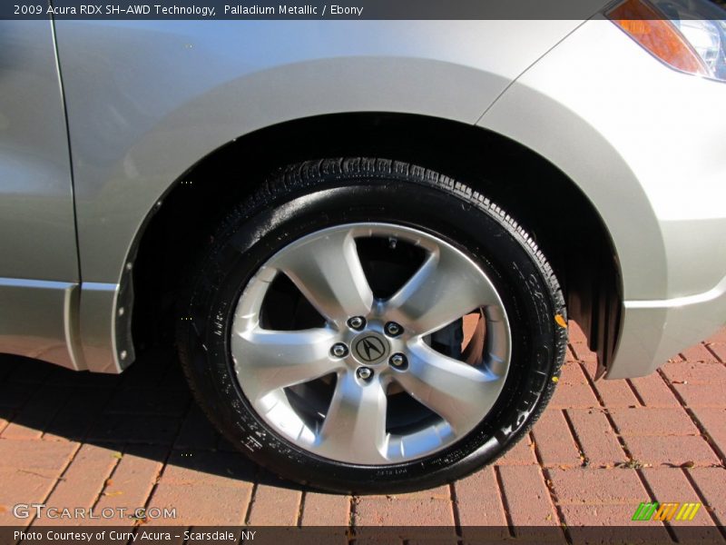 Palladium Metallic / Ebony 2009 Acura RDX SH-AWD Technology